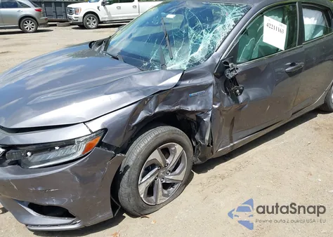 2020 Honda Insight Ex from USA, damaged, VIN 19XZE4F57LE014721